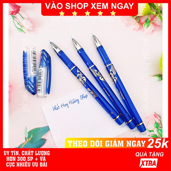 Bút mực xanh xóa được✅ FREESHIP 🚛 Có video thật 🎥Bút mực xanh xóa được Aodemei hàng tốt chất lượng cao - Phát Huy Hoàng