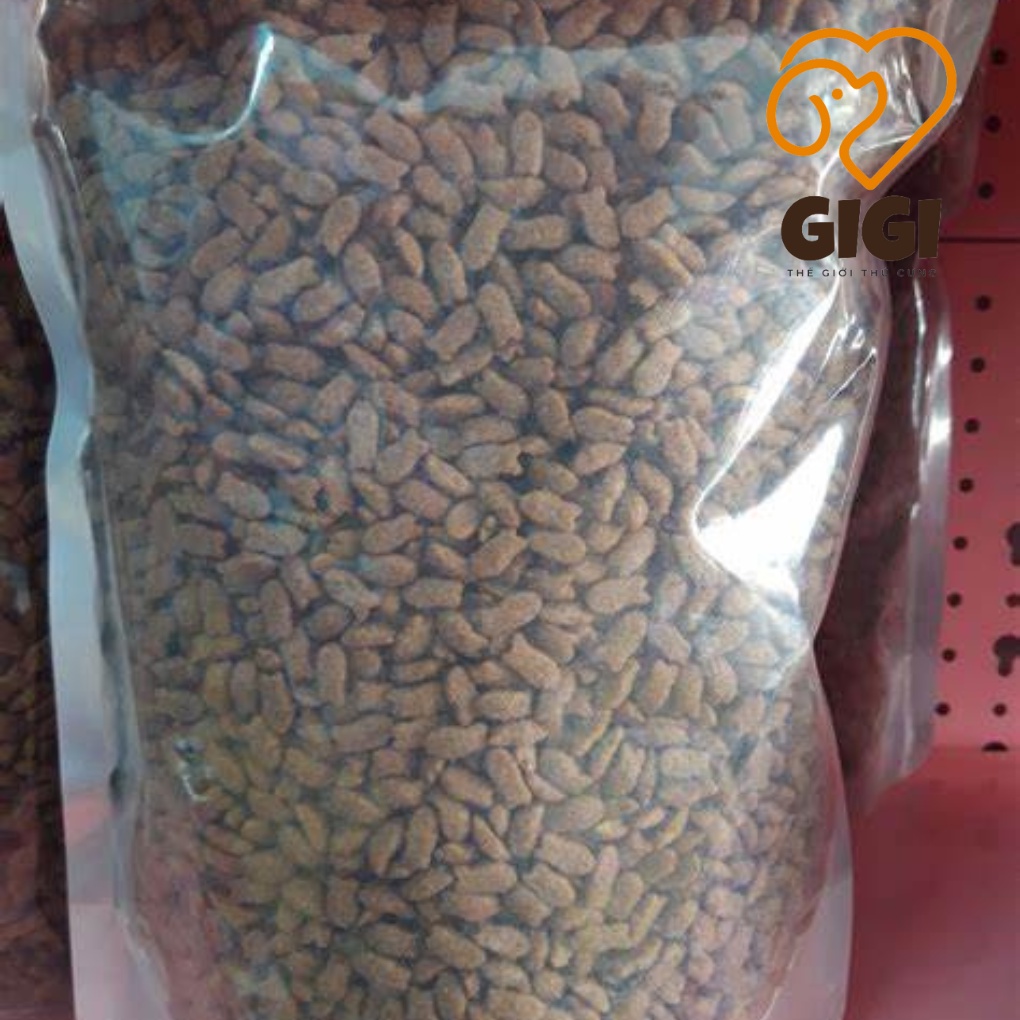 Thức ăn hạt 1kg cho mèo lớn nhỏ Cat's Eye túi Zip thú cưng con nhỏ trưởng thành bổ sung dinh dưỡng - GiGi Pet Shop