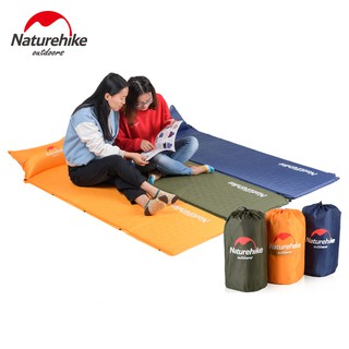 Đệm tự bơm hơi có gối đầu NatureHike NH15Q002-D