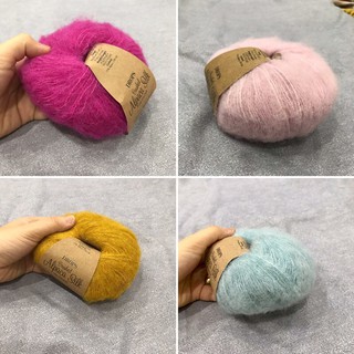 len Drops Brushed silk