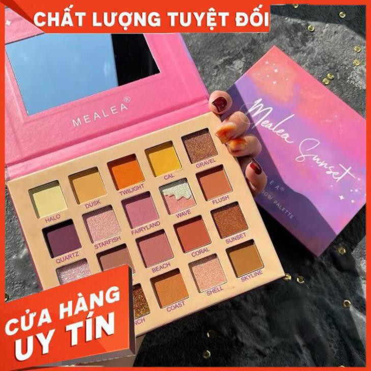 Bảng phấn mắt 20 màu  MEALEA xinh xắn cuốn hút Sunset 20 Colors Eyeshadow Palette MEAL01