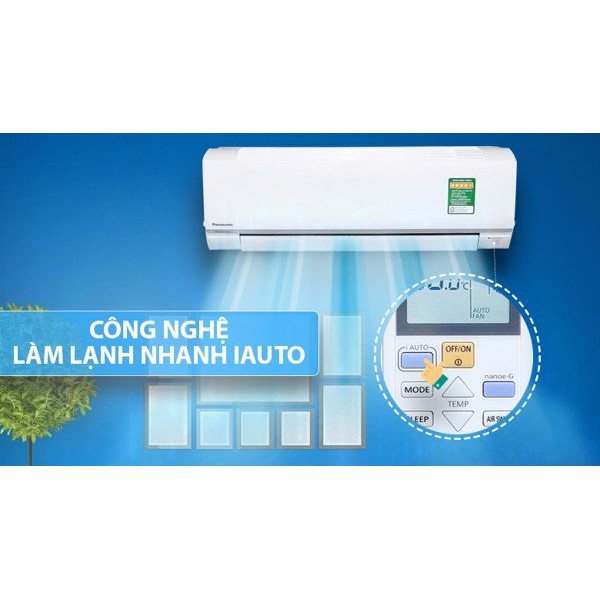 Điều hòa Panasonic XPU12XKH 1 chiều Inverter 12000BTU R32 Model 2021