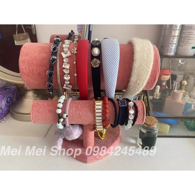 Giá Kệ Treo Bờm Tóc,Băng Đô,Vòng Tay 2 Tầng
