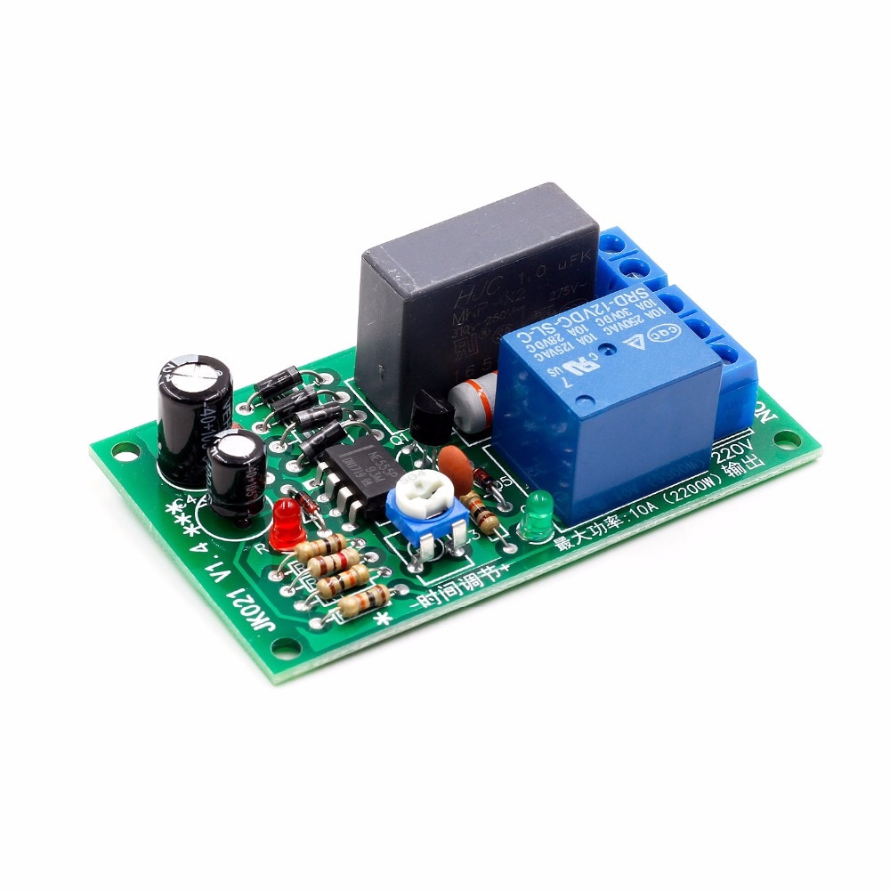 AC 220V Adjustable Timer Delay Switch Turn On/Off Time Relay Module L15 | BigBuy360 - bigbuy360.vn