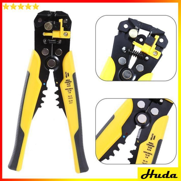 Kìm Tuốt Dây Điện - Kiềm Tuốt Dây Điện Đa năng Đài Loan - đồ làm mộc