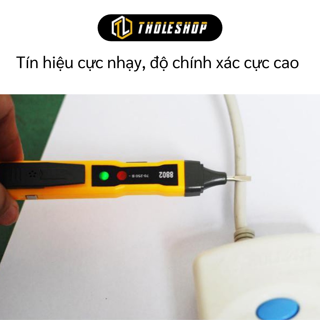 Bút thử điện - Thiết Bị Dò Điện Xuyên Tường, Có Đèn Và Âm Thanh Báo 4688