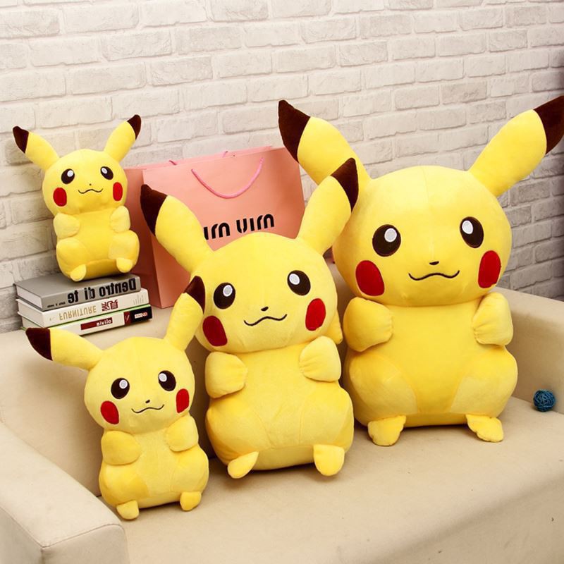 Gấu Bông Pikachu Cute Size To Cao 70cm và 90cm