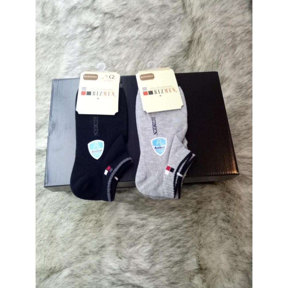 Tất thể thao Bizmen CSP-05 cổ ngắn kháng khuẩn khử mùi