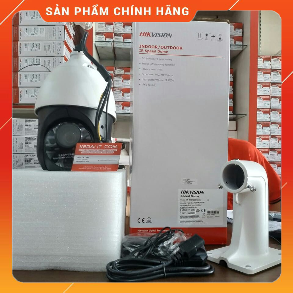 Camera IP PTZ 4MP HIKVISION DS-2DE4425IW-DE - Hàng chính hãng