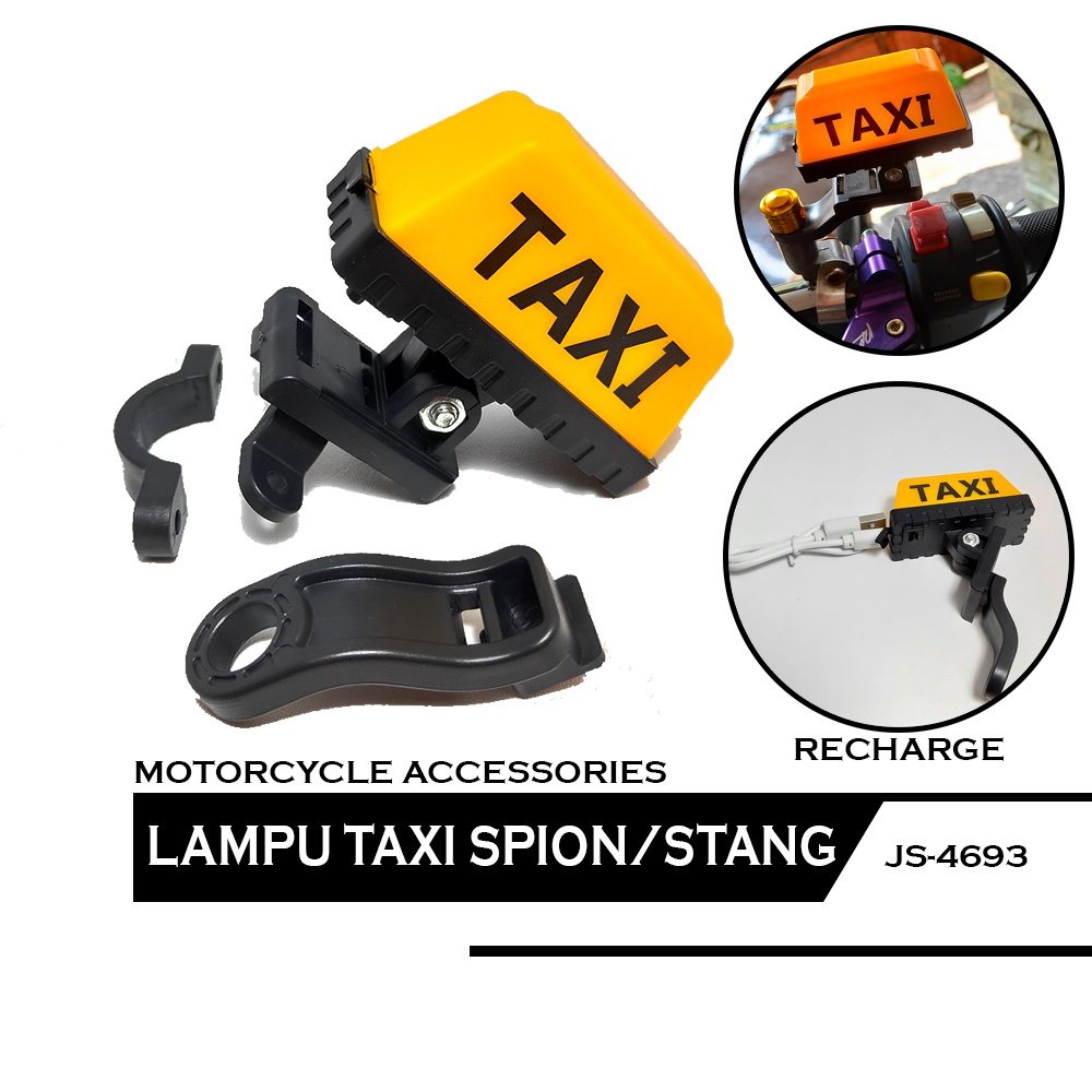 Đèn gắn tay lái xe máy TAXI LAMP EASY TO INSTALATION