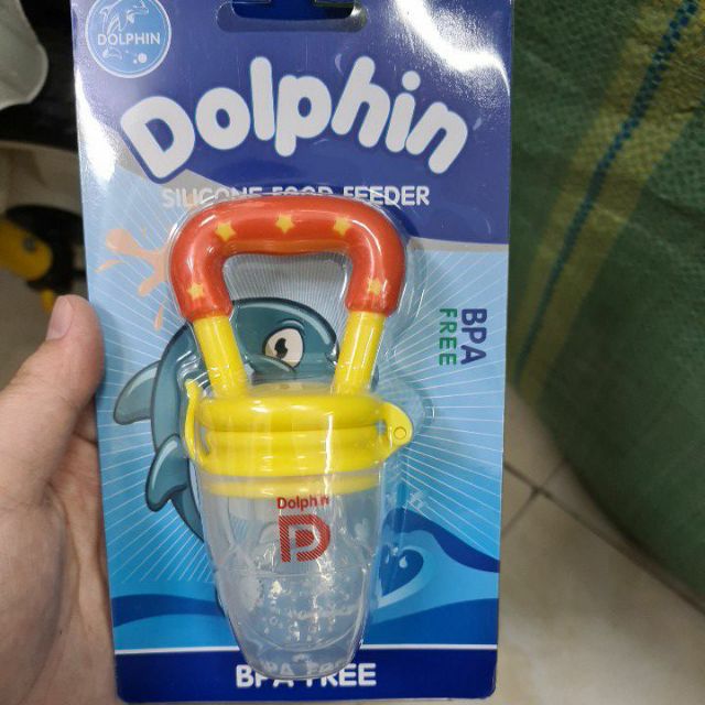 Túi nhai ăn dặm dolphin