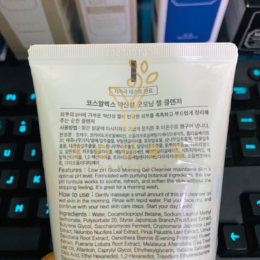 [Auth Hàn] Sữa Rửa Mặt Cosrx Ngăn Ngừa Mụn Dạng Gel Low pH Good Morning Gel Cleanser 150ml - Gel Rửa Mặt Cosrx | BigBuy360 - bigbuy360.vn