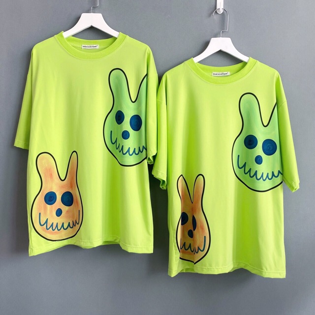 Áo Thun 3D OverSize Thỏ Ảnh Thật 100%
