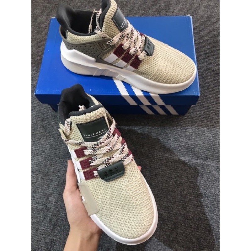 Giầy thể thao E.Q.T4 màu vàng sọc đỏ size 37-38 hàng quảng châu | BigBuy360 - bigbuy360.vn