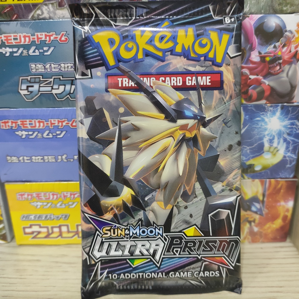 Gói bài Pokemon tiếng Anh các phiên bản