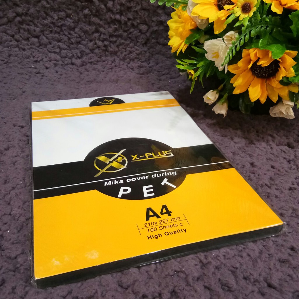 Bìa Bóng Kính Mica A4 X-PLUS | Shopee Việt Nam