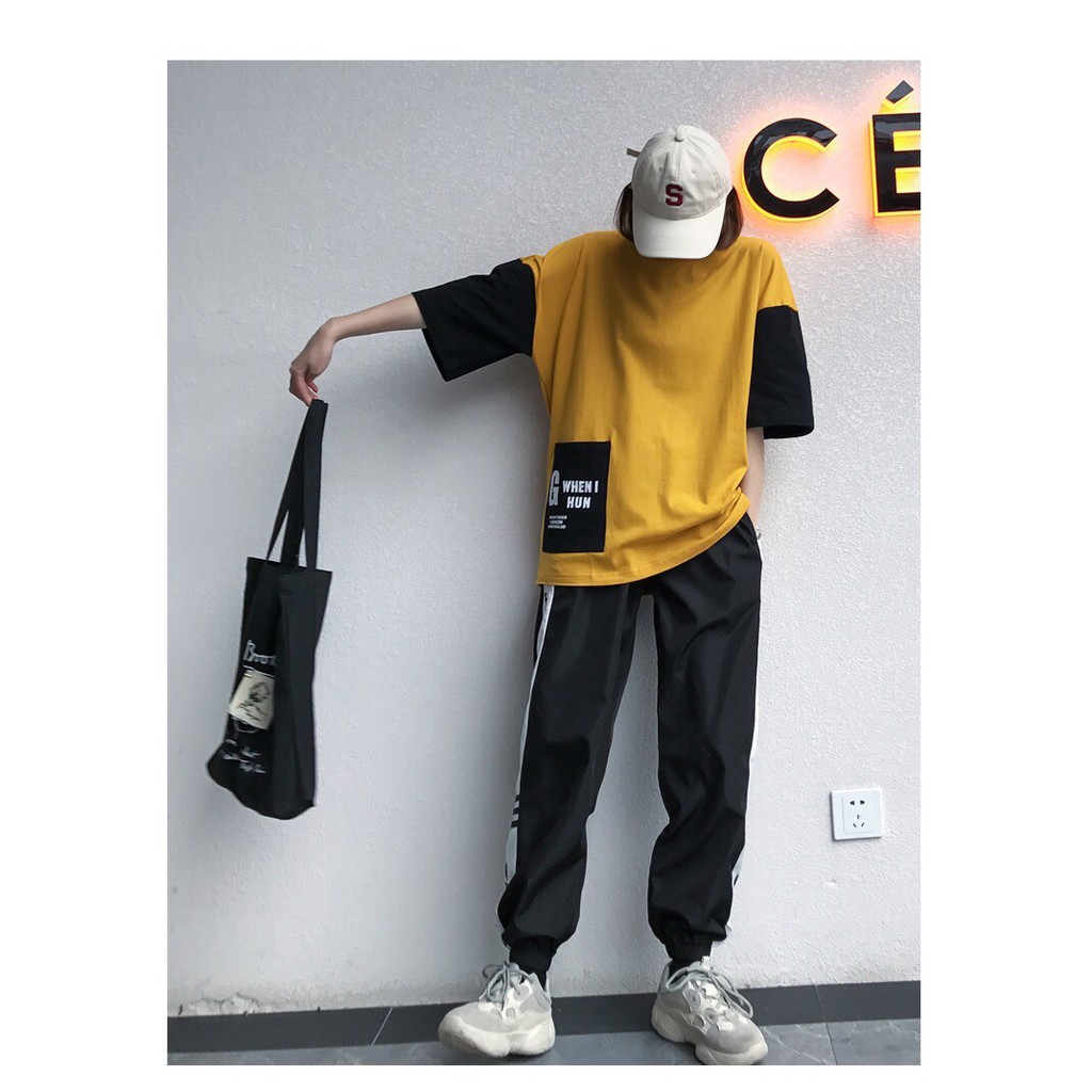 Áo thun unisex mẫu hot tay lỡ phông rộng Nam Nữ TÚI BỰ (4 MÀU)