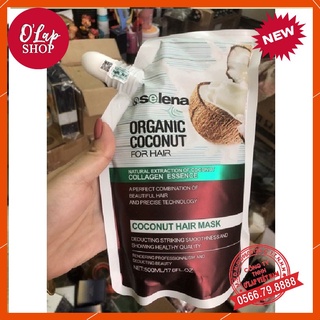 Hấp tóc dầu dừa selen organic 500ml