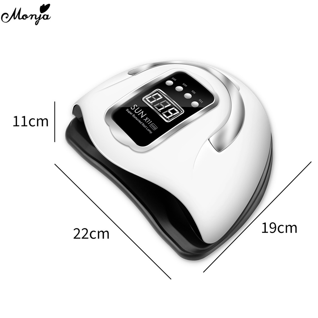 Máy hong khô móng tay  Đèn móng tay Monja 66 bóng led 280W phích cắm EU cao cấp chuyên nghiệp