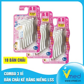 Combo 3 Bàn Chải Kẽ Răng LSS