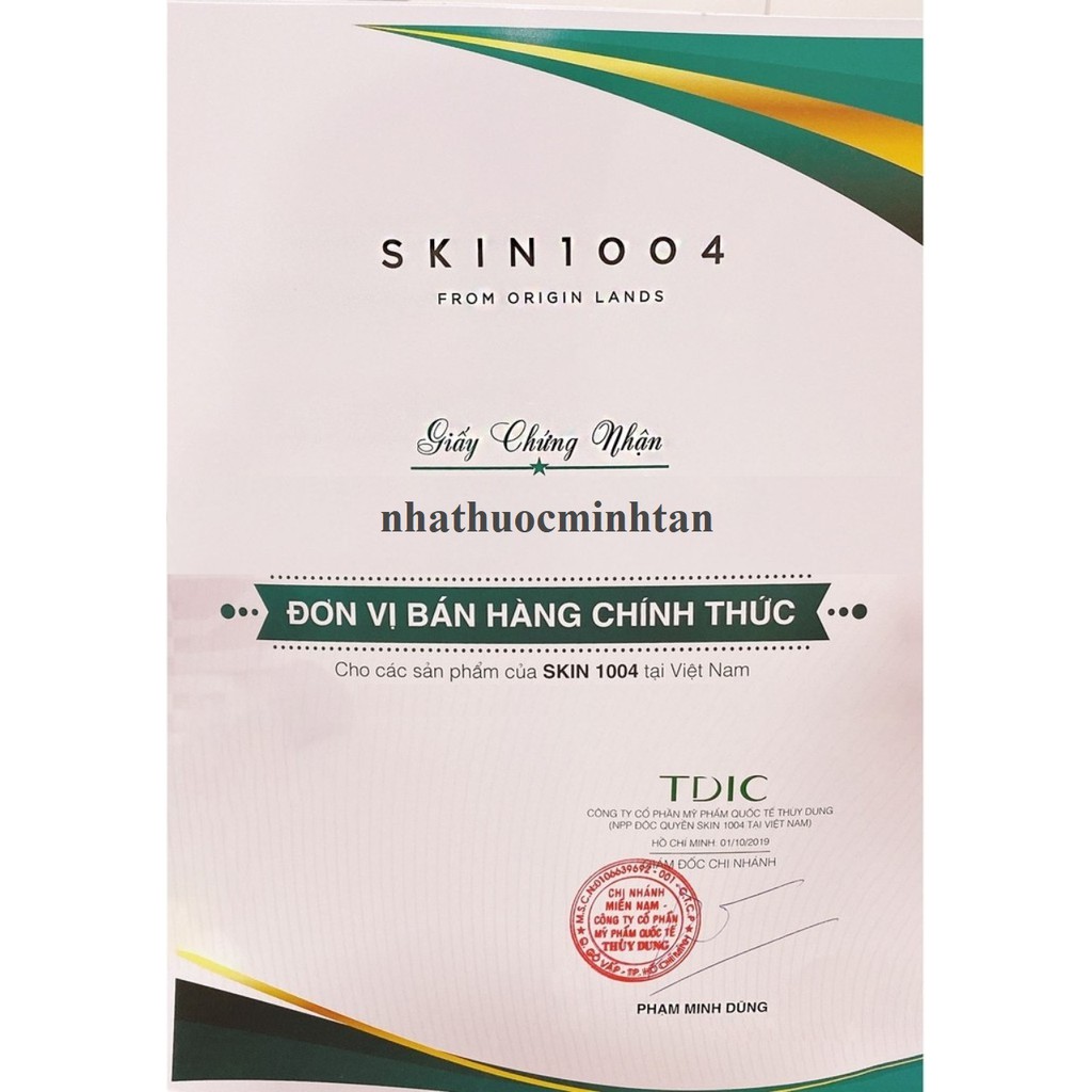 Tinh Chất Rau Má Skin1004 Madagascar Centella Ampoule Mẫu Mới 55ml/100ml