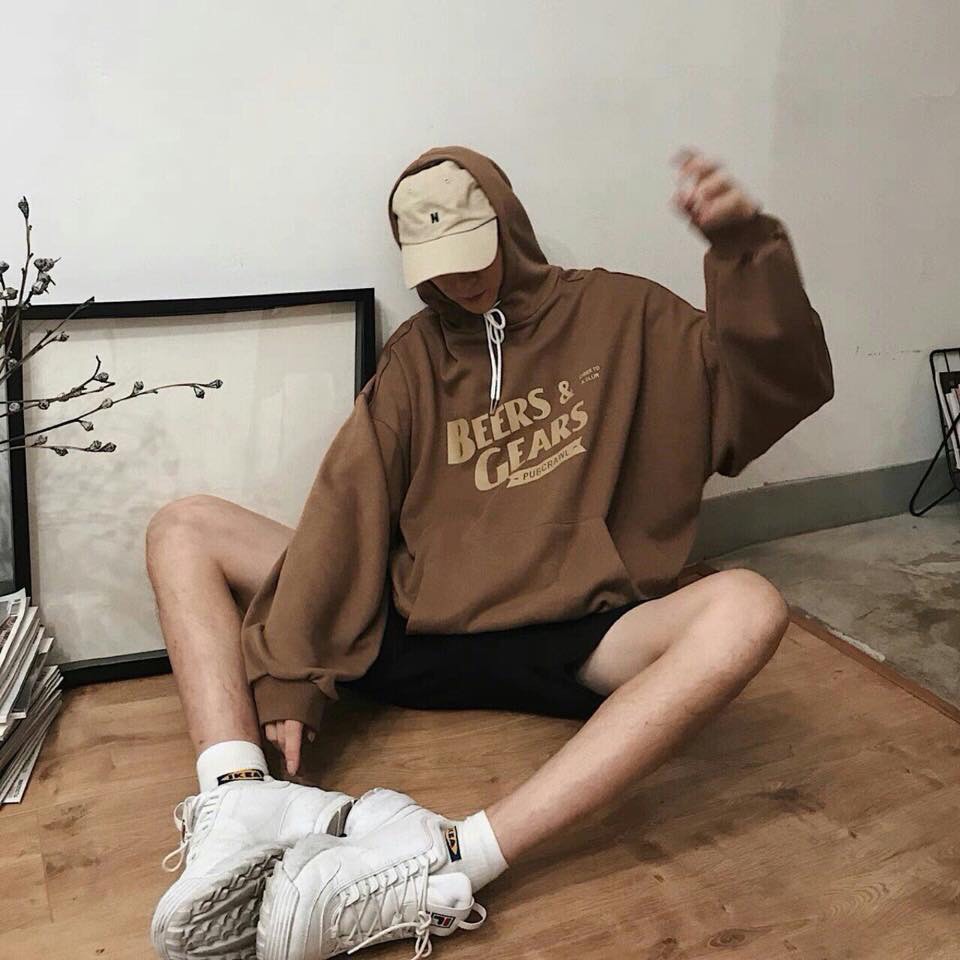 Áo hoodie Bear Gear thời trang dành cho nam nữ