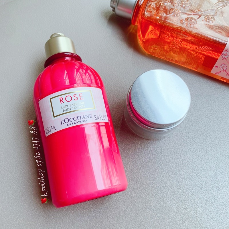 Sữa Dưỡng Thể L'Occitane Rose Body Milk Là Sữa Dưỡng Thể Với Hương Hoa Hồng Tinh Tế Giúp Giữ Ẩm Làn Da Và Lưu Lại Hương