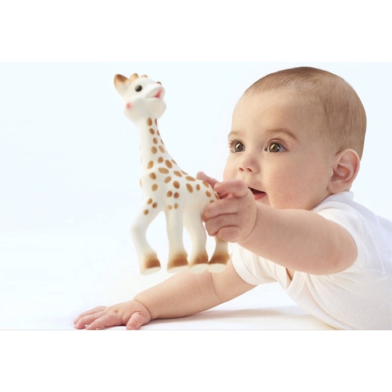 Chính Hãng - Gặm nướu hươu to Sophie La Girafe ( tặng hươu nhỏ) - hàng Pháp