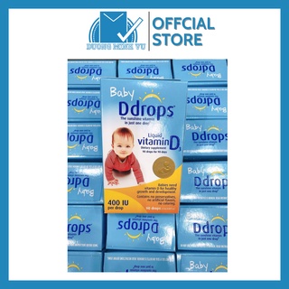 Vitamin d3 drops - baby ddrops bổ sung vitamin d cho bé 90 giọt hàng mỹ usa - ảnh sản phẩm 4