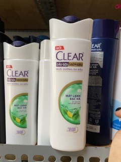 Dầu gội clear bạc hà 340g