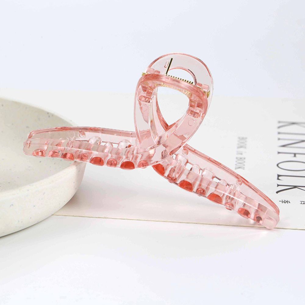 Kẹp tóc dạng móng vuốt nhiều màu sắc thời trang thanh lịch chống trượt cho nữ