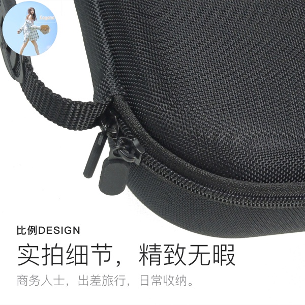 Vỏ Bảo Vệ Hộp Sạc Tai Nghe Airpodsmax Bằng Nylon Màu Đen | BigBuy360 - bigbuy360.vn