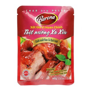 Xốt Gia Vị Hoàn Chỉnh Barona Thịt Nướng Xá Xíu