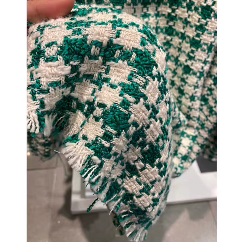 ÁO SƠ MI DẠ TWEED ZARA MÀU CỰC TÔN DA FORM OVERSIZE