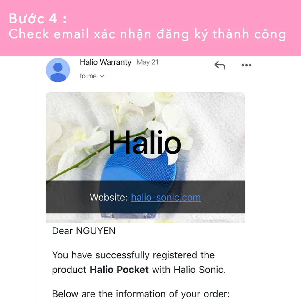 Máy rửa mặt cho da nhạy cảm Halio Sensitive | BigBuy360 - bigbuy360.vn
