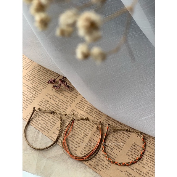 SET 3 VÒNG CHỐNG NƯỚC HANDMADE