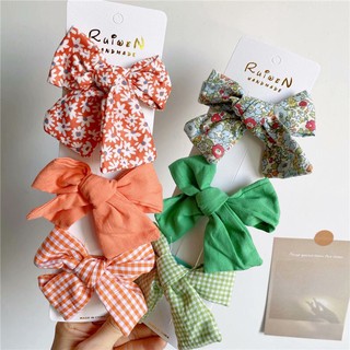 set 3 kẹp tóc vintage cho bg