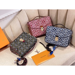 Túi xách nữ Metis 1854 size 25 dây da đeo chéo hàng fullbox nam châm