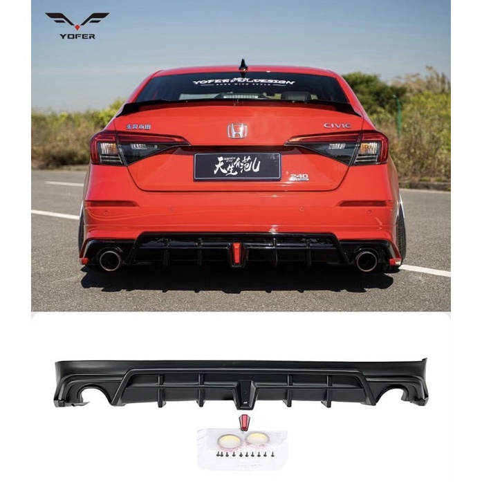 Body lip mẫu yofer cho xe honda civic 2022