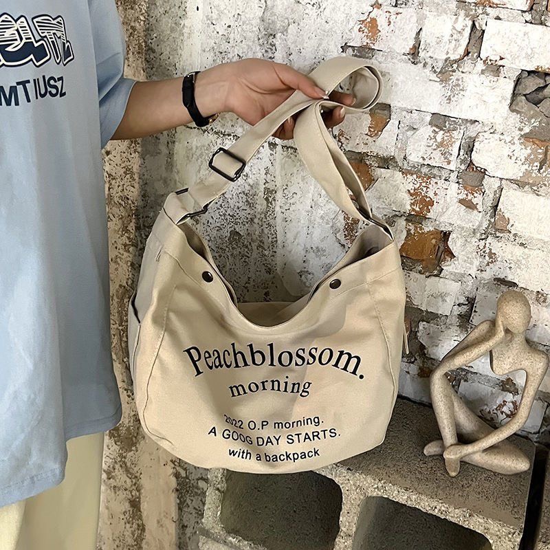 Túi Xách Nữ Vải Đeo Chéo Dáng Thể Thao Rộng Rãi Phong Cách Cá Tính Tx9146