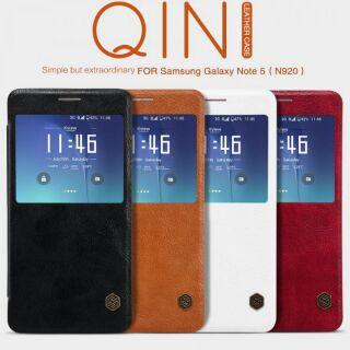Bao da cho Samsung Galaxy Note 5 Nillkin Qin cao cấp