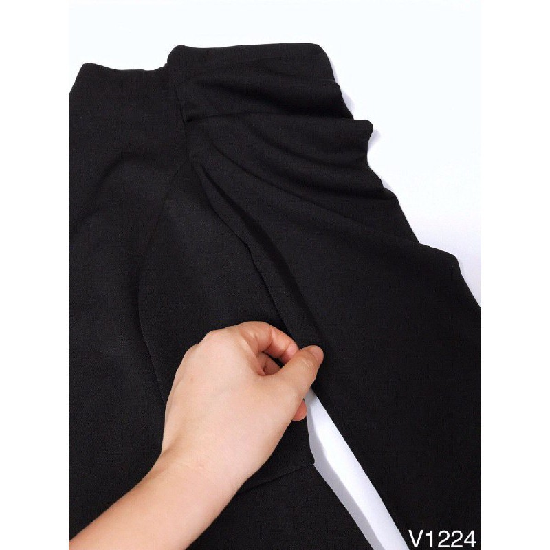 [ xả kho ] MiD Đầm ren umi đen V1229 sexy thiết kế kèm ảnh thật