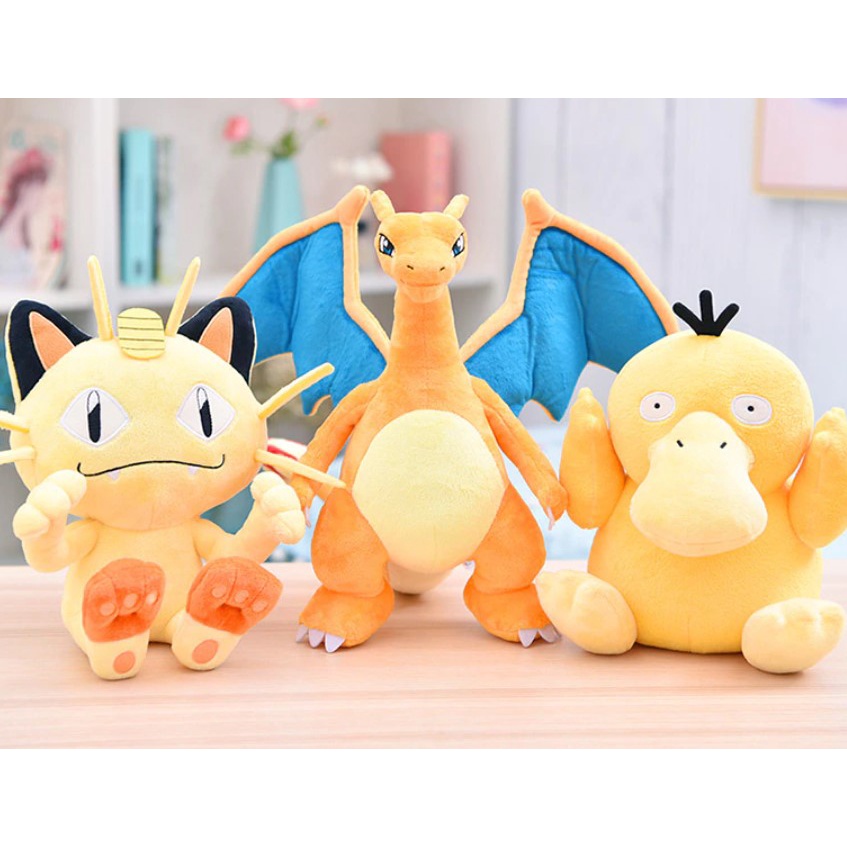 Gấu bông Pokêmon tuyển tập các Pokémon Gen I+ tặng 1 hình xăm dễ thương bất bỳ