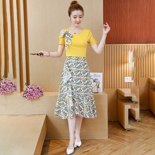 Hàng Nhập : ĐẦM RỜI – VÁY HOA XINH XẮN, ÁO LỆCH VAI MODEL – AD 150