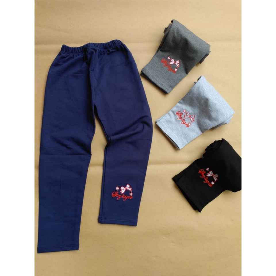 Quần legging da cá bé gái size đại