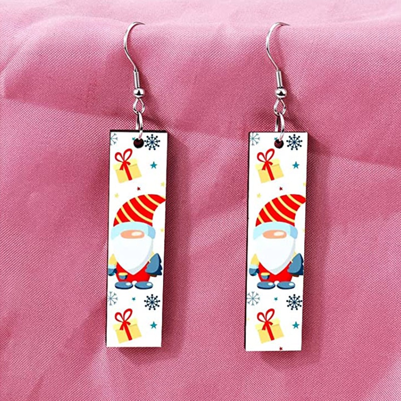 Bộ 30 Bông Tai Xỏ Lỗ Nhiều Màu Phong Cách Giáng Sinh DIY Cho Nữ