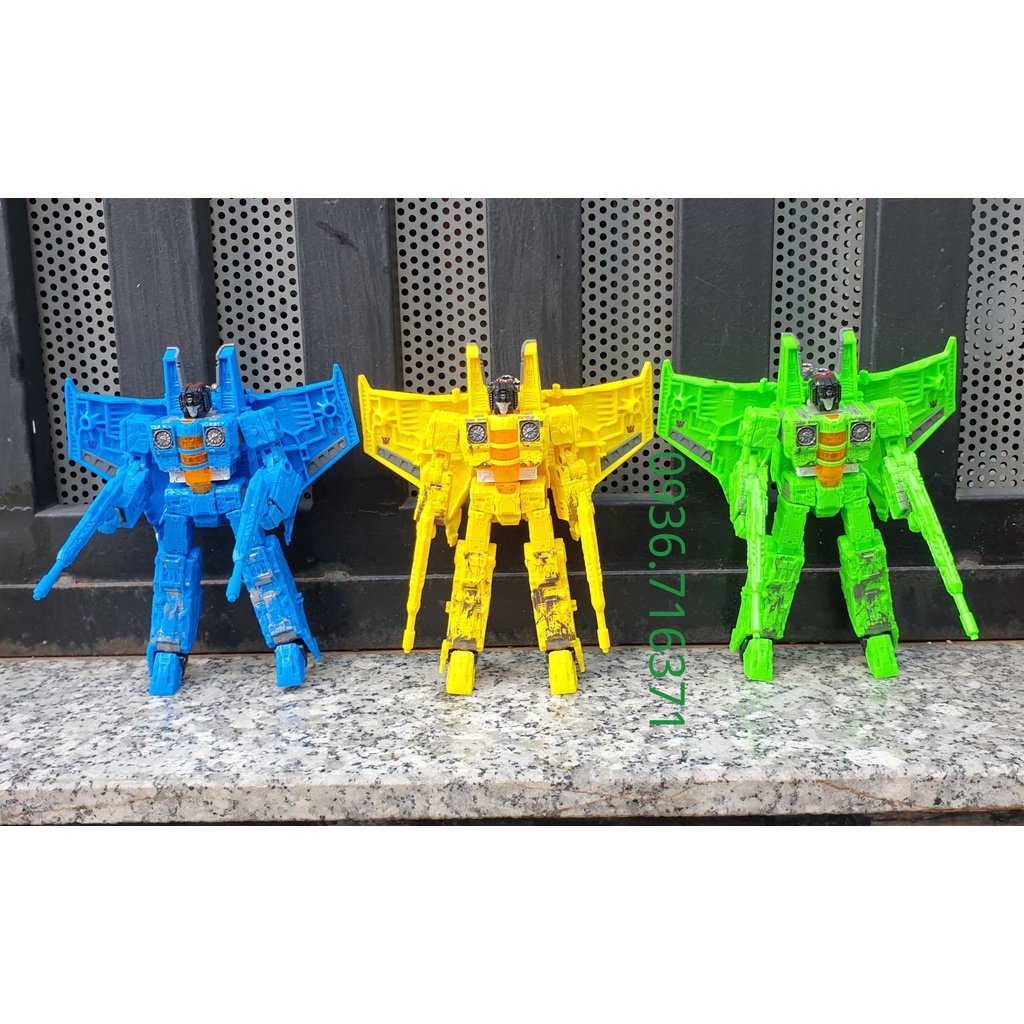 Robot biến hình thành máy bay nhiều bước Transformers Siege Rainmakers Hasbro (Mỹ)