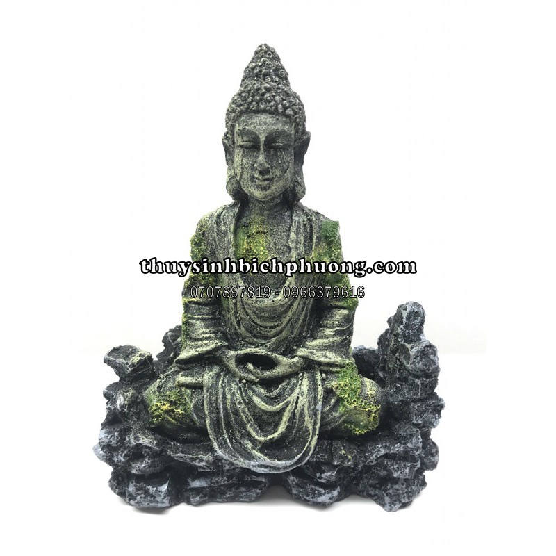 TƯỢNG PHẬT THIỀN TOẠ VỊ - TƯỢNG PHẬT TRANG TRÍ HỒ CÁ THUỶ SINH HÒN NAM BỘ HỒ BÁN CẠN