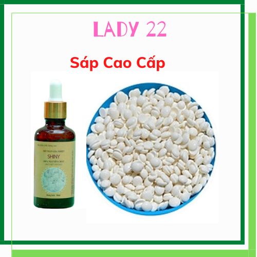 Sáp Hạt Wax Lông 100gr + Mỡ Trăn Shiny 50ml [ Tặng 5 Que]