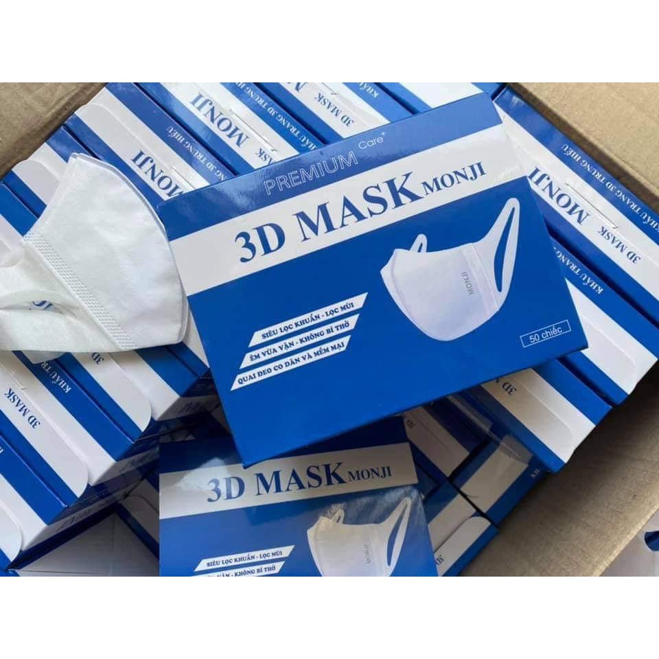 Hộp 50 cái Khẩu Trang 3D Mask Công Nghệ Nhật Bản | BigBuy360 - bigbuy360.vn